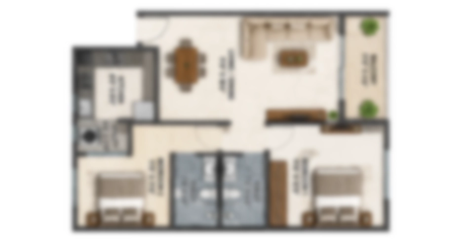 Balaji Jindal Skyline 30 Master Floor Plan