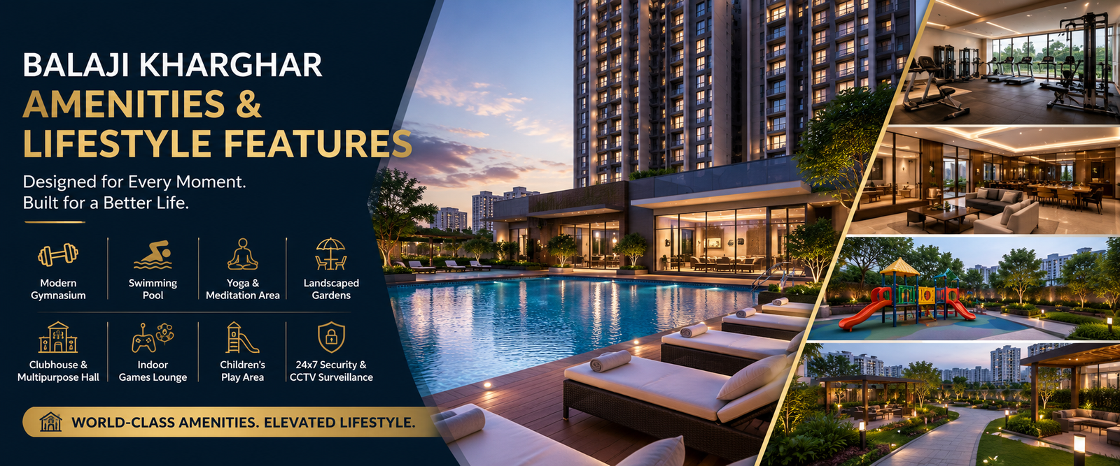 Balaji Kharghar Amenities Lifestyle Balaji Kharghar Amenities Lifestyle