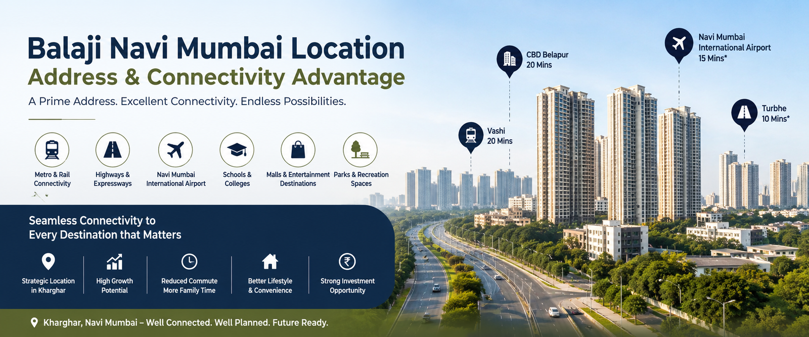 Balaji Navi Mumbai Location Connectivity Balaji Navi Mumbai Location Connectivity